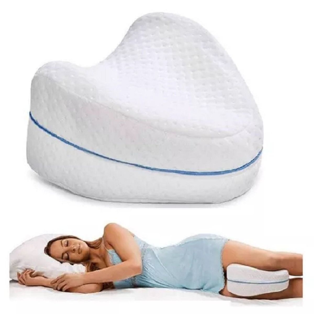 GENERICO - Almohada de Piernas - Cojin De Espuma Para Piernas Rodillas.