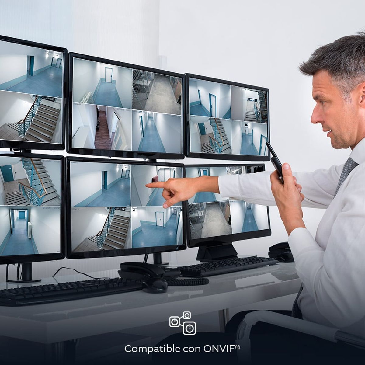 NEXXT SOLUTIONS - Cámara Inteligente Lan Wi-fi Interior 3mp 2k Nexxt Nhc-ip10