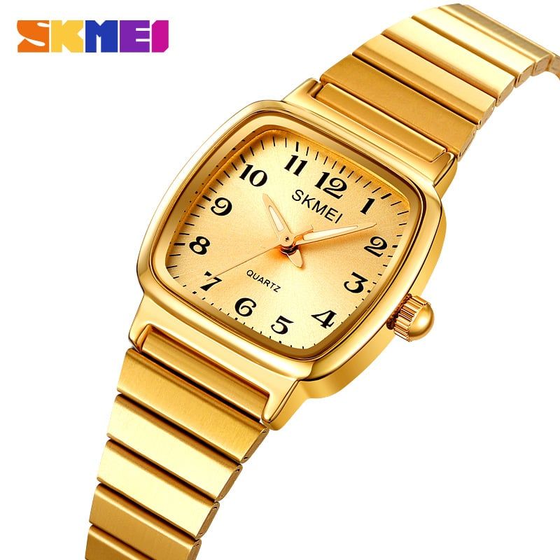 RELOJ SKMEI 2292 DORADO CORREA ACERO PARA SKMEI