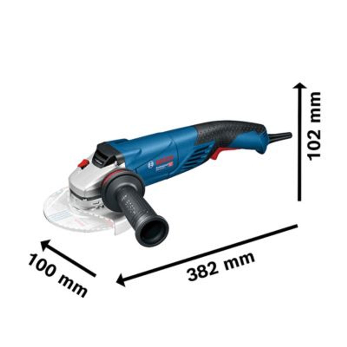 BOSCH - Amoladora 4-1/2(115mm) Gws 18-125 Pl Bosch 1800 Watts Alemán