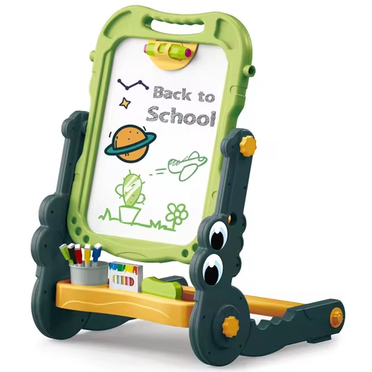 ARTIC - Pizarra de Aprendizaje Doble Cara Magnético Back To School