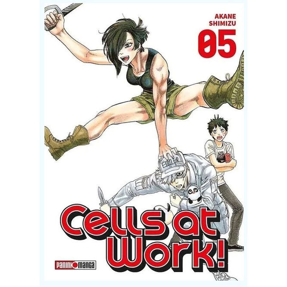 PANINI - CELLS AT WORK N5 - MANGA