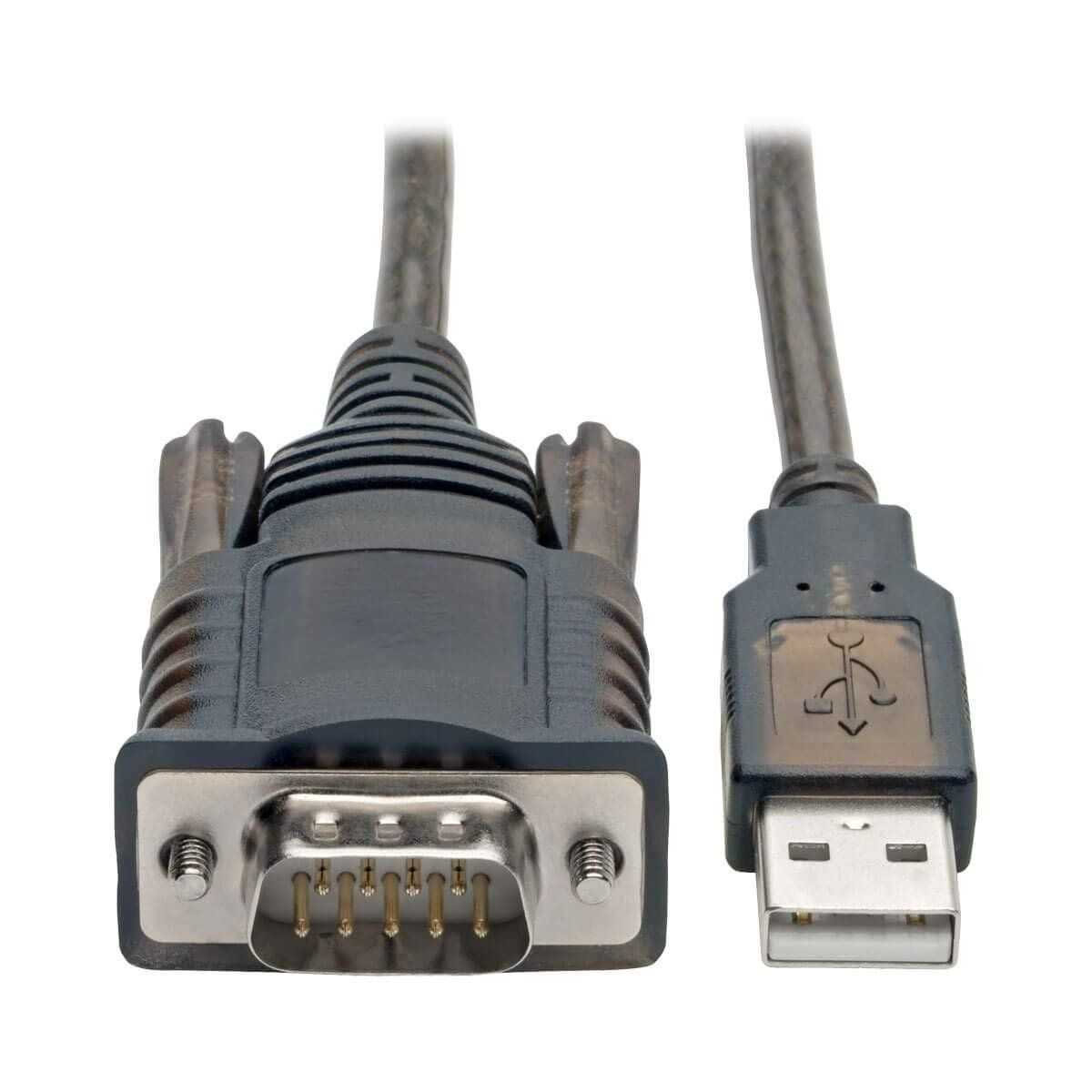 TRIPP LITE - Cable Adaptador USB a Serial Tripp-Lite U209-000-R USB-A a DB-9 1 52 m