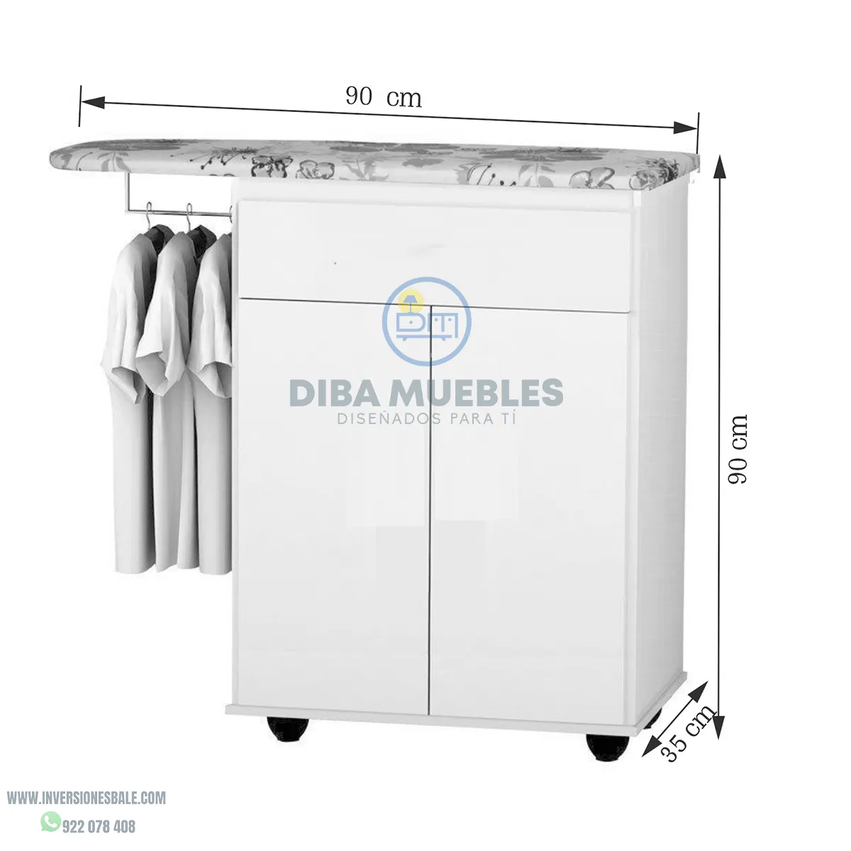 DIBA MUEBLES - Mueble Planchador Mael DIBA Muebles