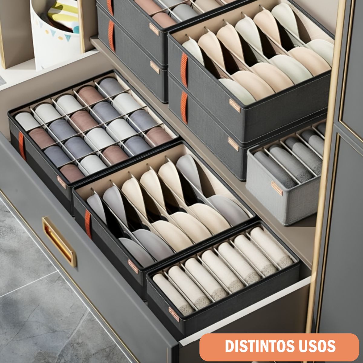 GENERICO - Pack x2 Organizadores armables 32x16 cm