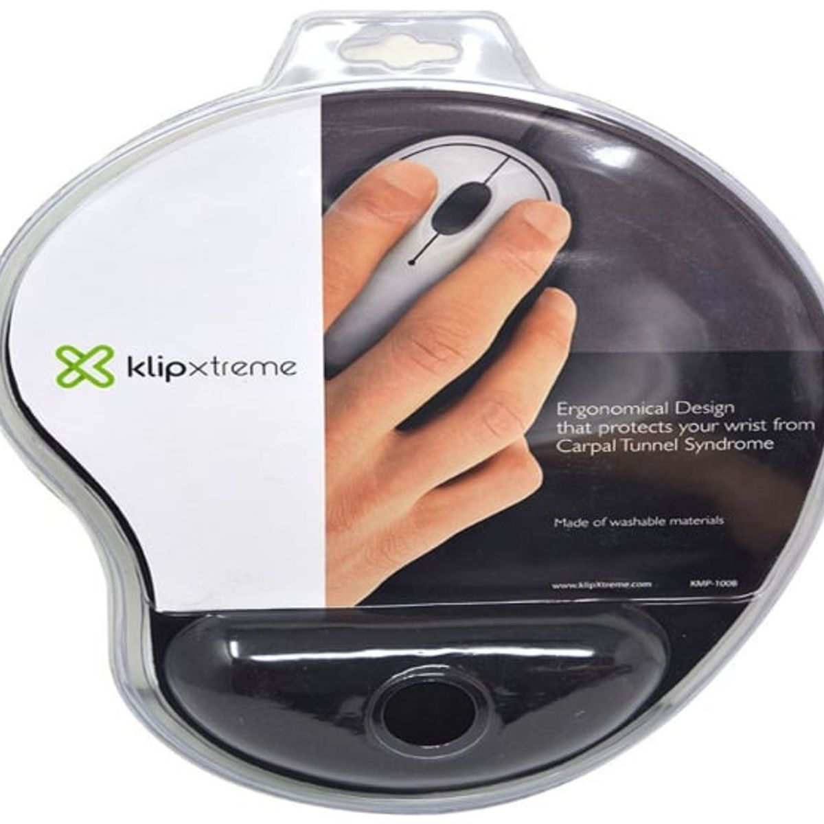 KLIP XTREM - PAD MOUSE ERGONOMICO REPOSA MUÑECAS