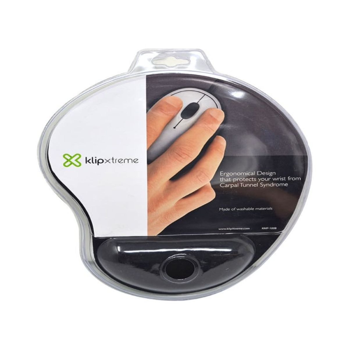 KLIP XTREM - PAD MOUSE ERGONOMICO REPOSA MUÑECAS