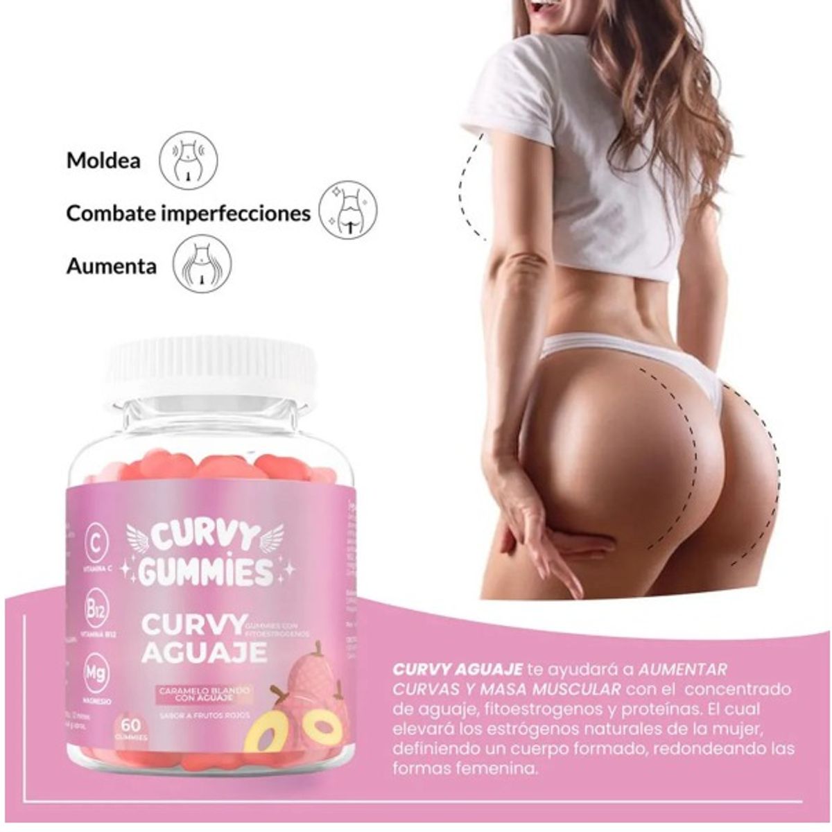 GENERICO - Curvy Aguaje en Gomitas