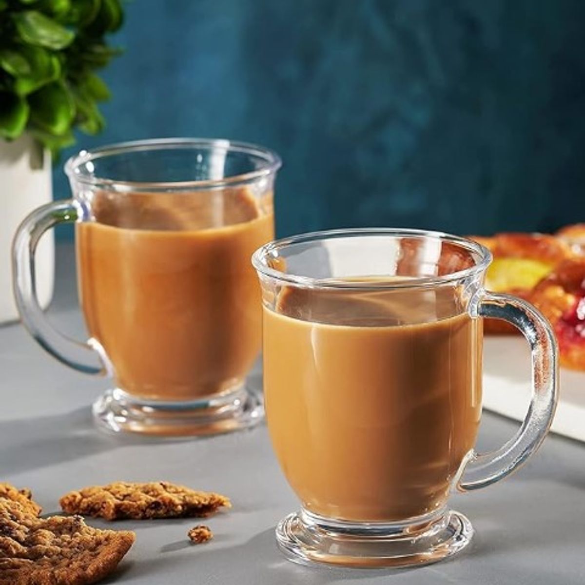 GENERICO - Pack x 2 Tazas Mug Modernas de 450 ml