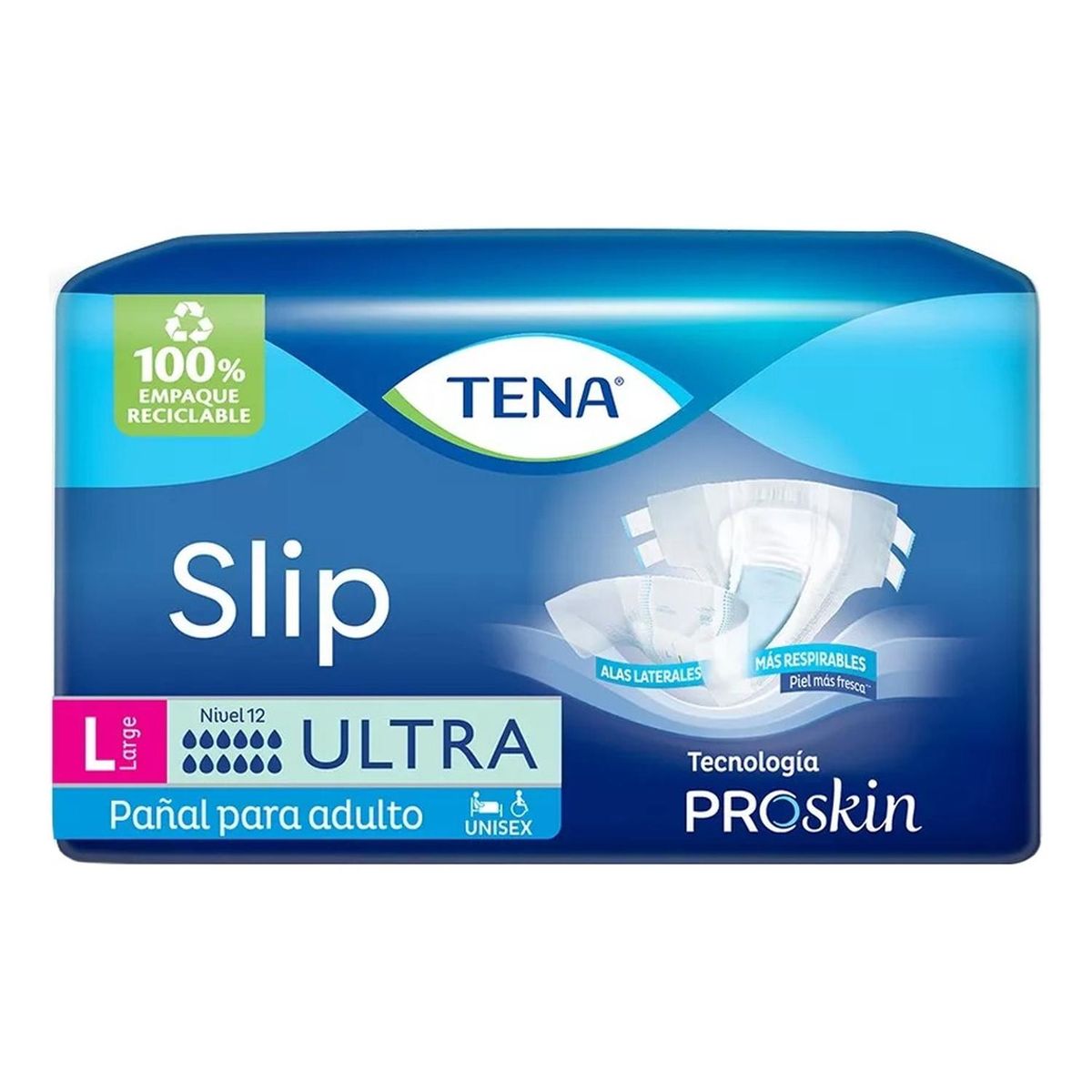 TENA - Pañal Tena Slip Ultra Large 21 UN