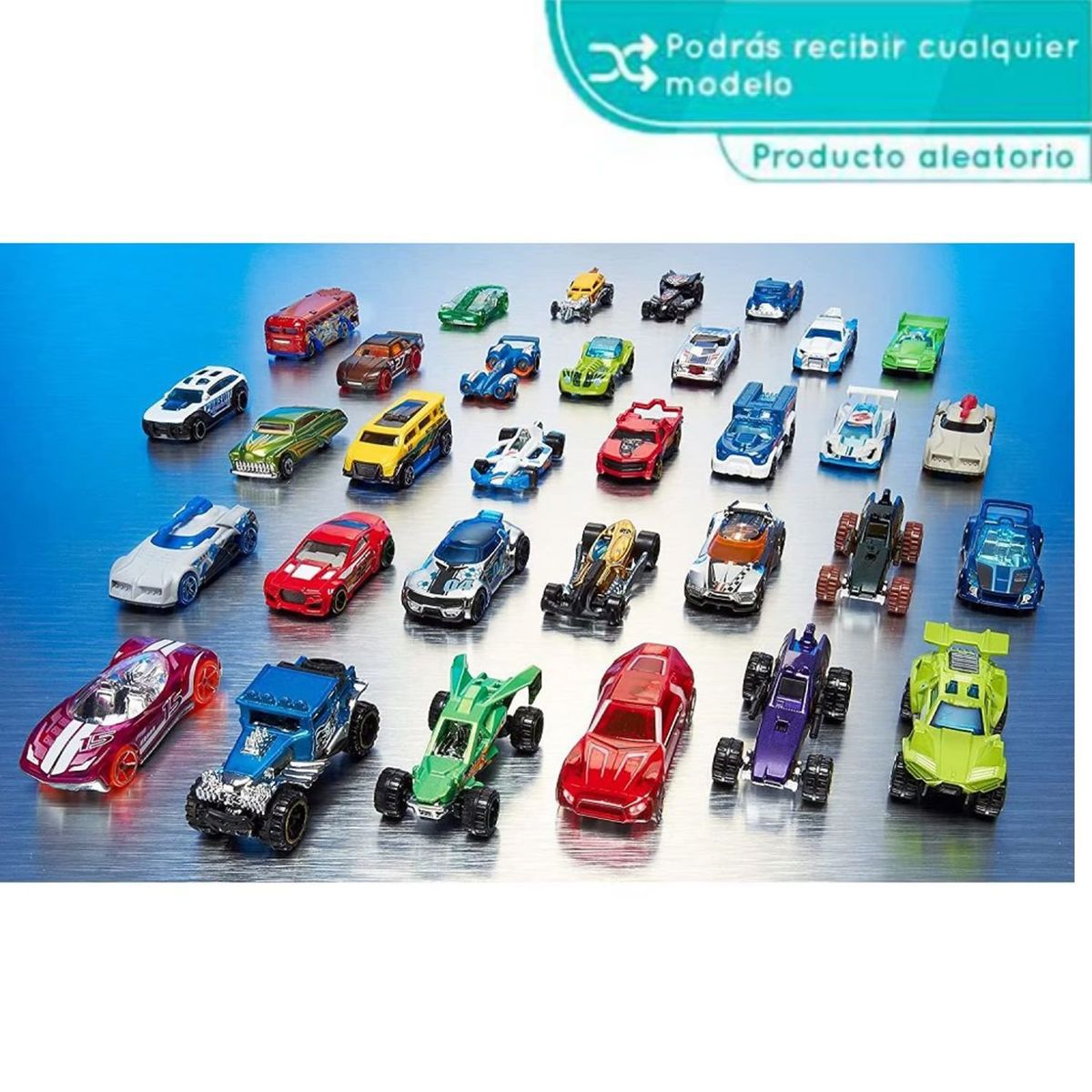 HOT WHEELS - Autos Básicos Surtidos Blister x 1 Unidad al Azar