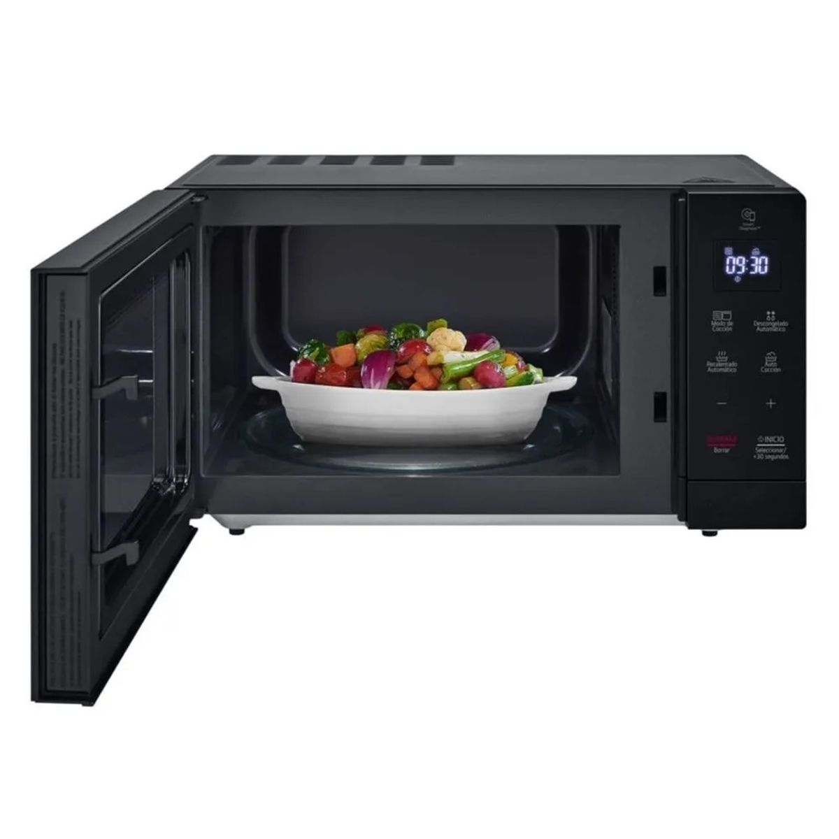 LG - Horno Microondas LG NeoChef™ MH7032JAS 30 Litros con Grill - Negro