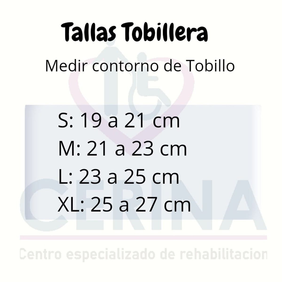 ARGYM - Tobillera Larga  de Neoprene Argym Talla M