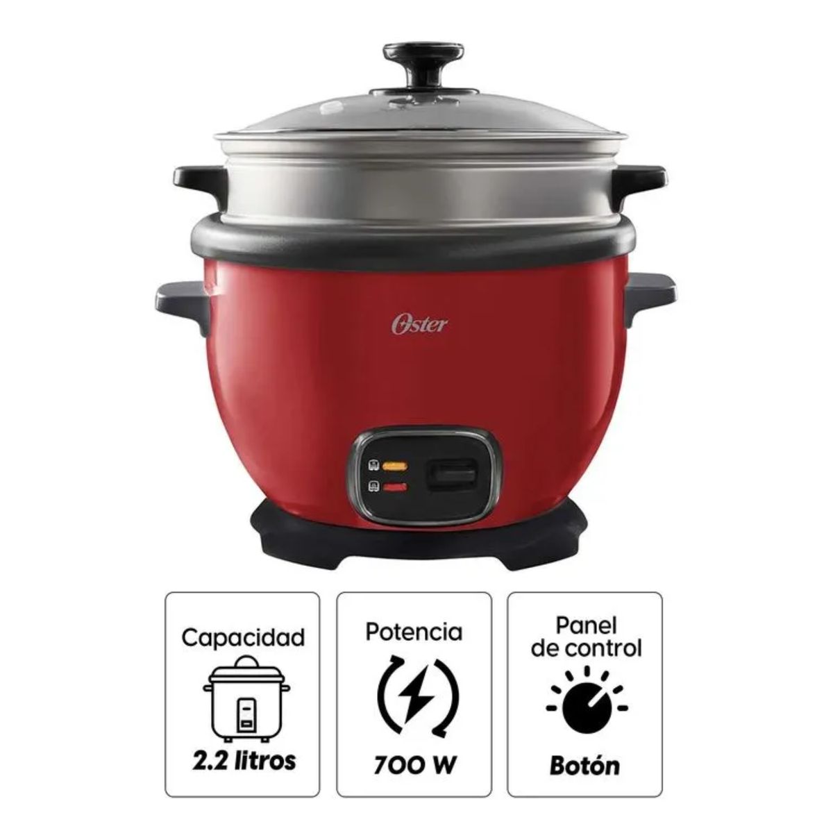 OSTER - Olla Arrocera Oster Multiusos 22L CKSTRC5730R  Rojo