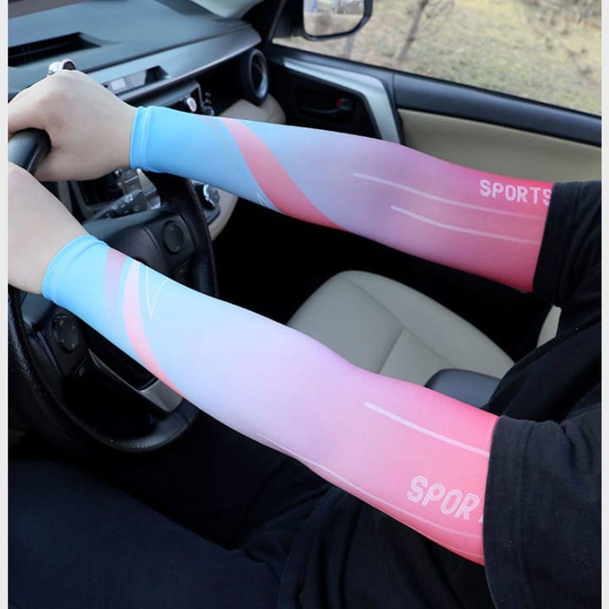 GENERICO - Mangas de Brazos Protección Del Sol Uv Upf 50 Femenino