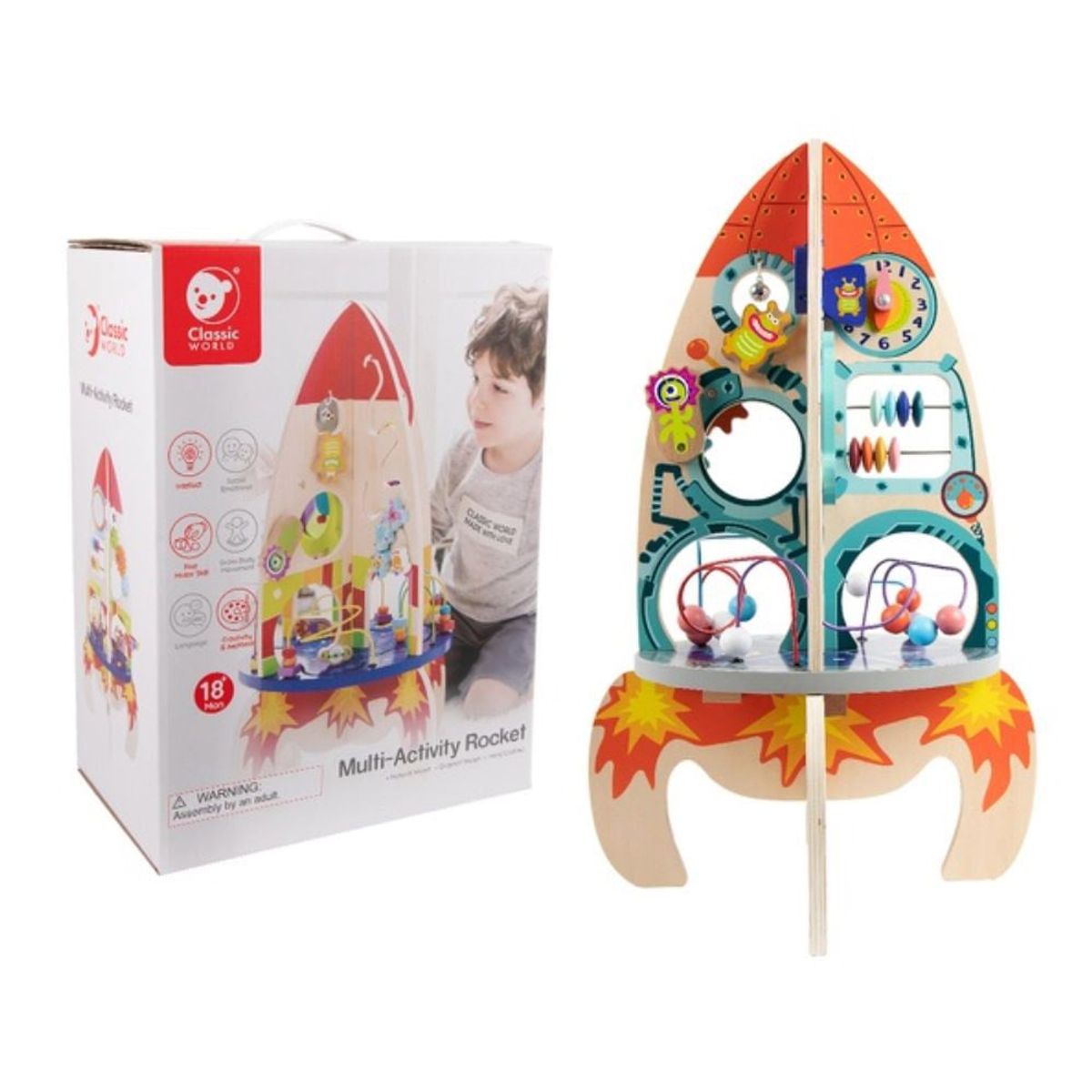 CLASSIC WORLD - Cohete Multiactividad Multi-Activity Rocket Classic World