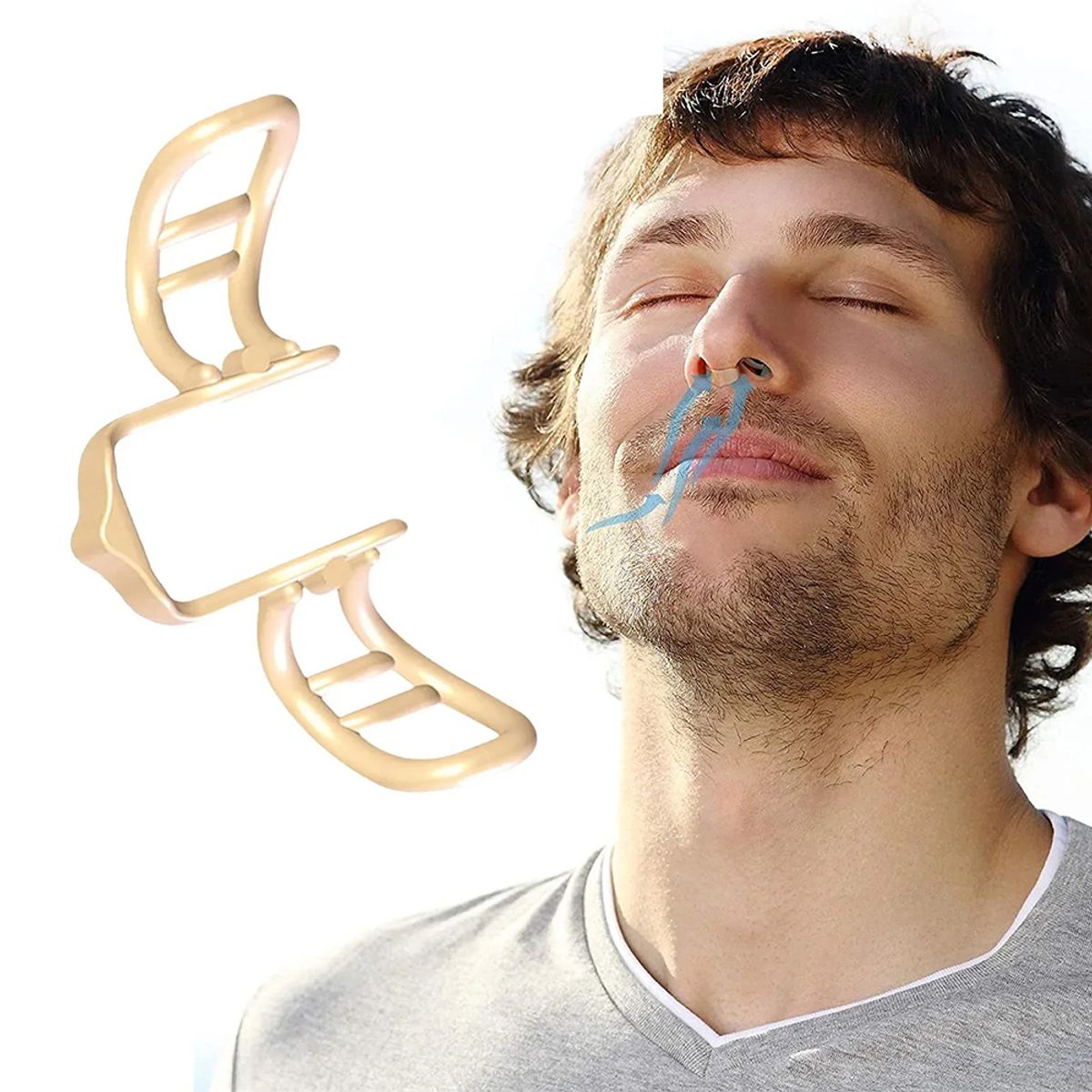 GENERICO - Canastillas Nasales Respira Mejor Antironquidos - Set De 2 Unidades