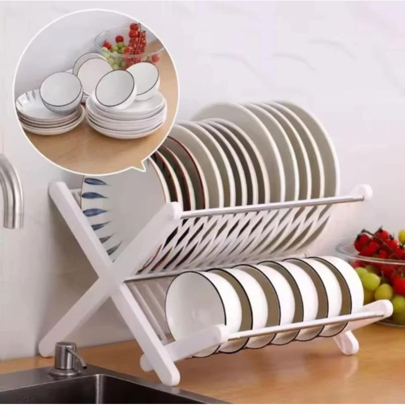 GENERICO - Escurridor de platos de Cocina para Platos Tazones modelo X