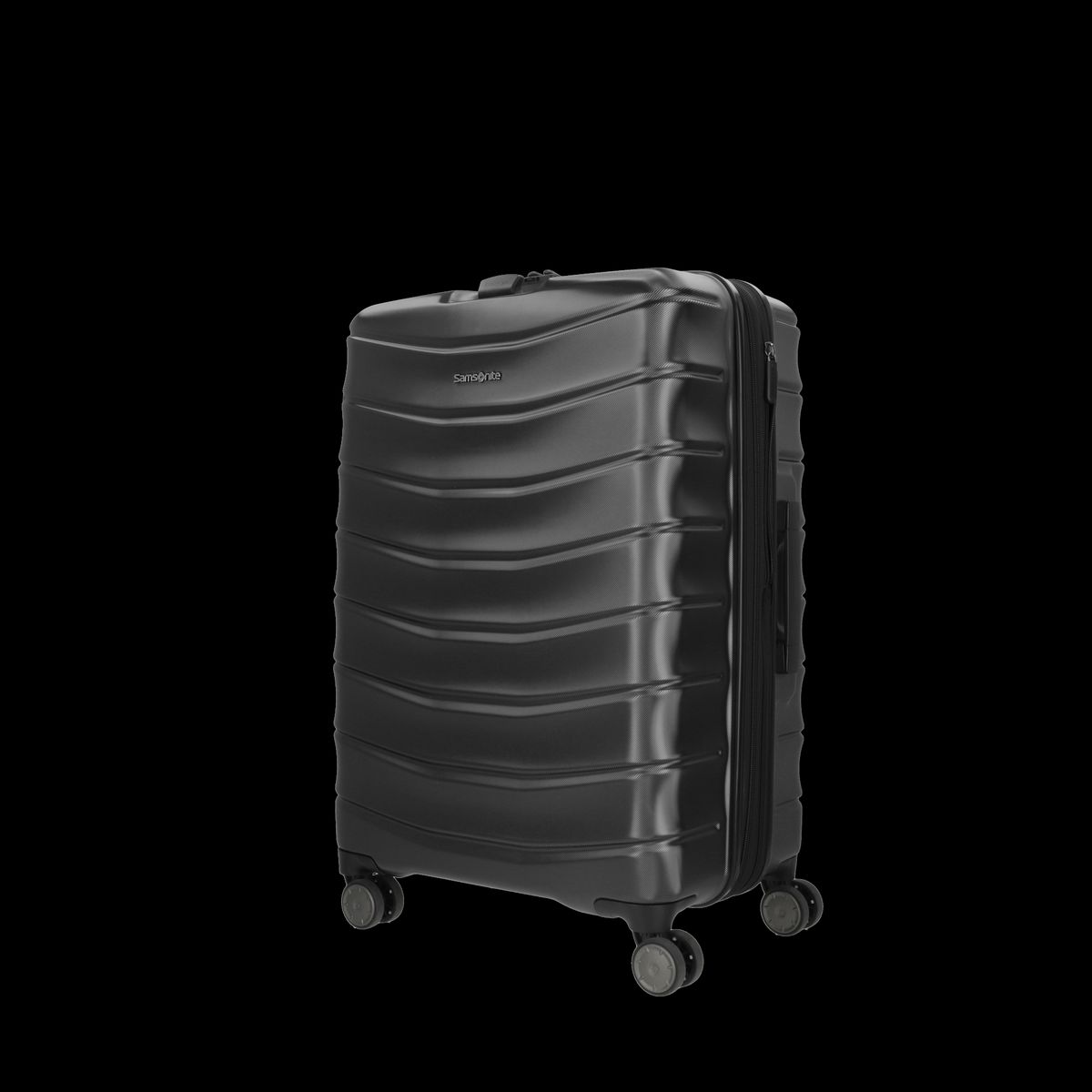 SAMSONITE - Maleta Rígida Literock Mediana Black