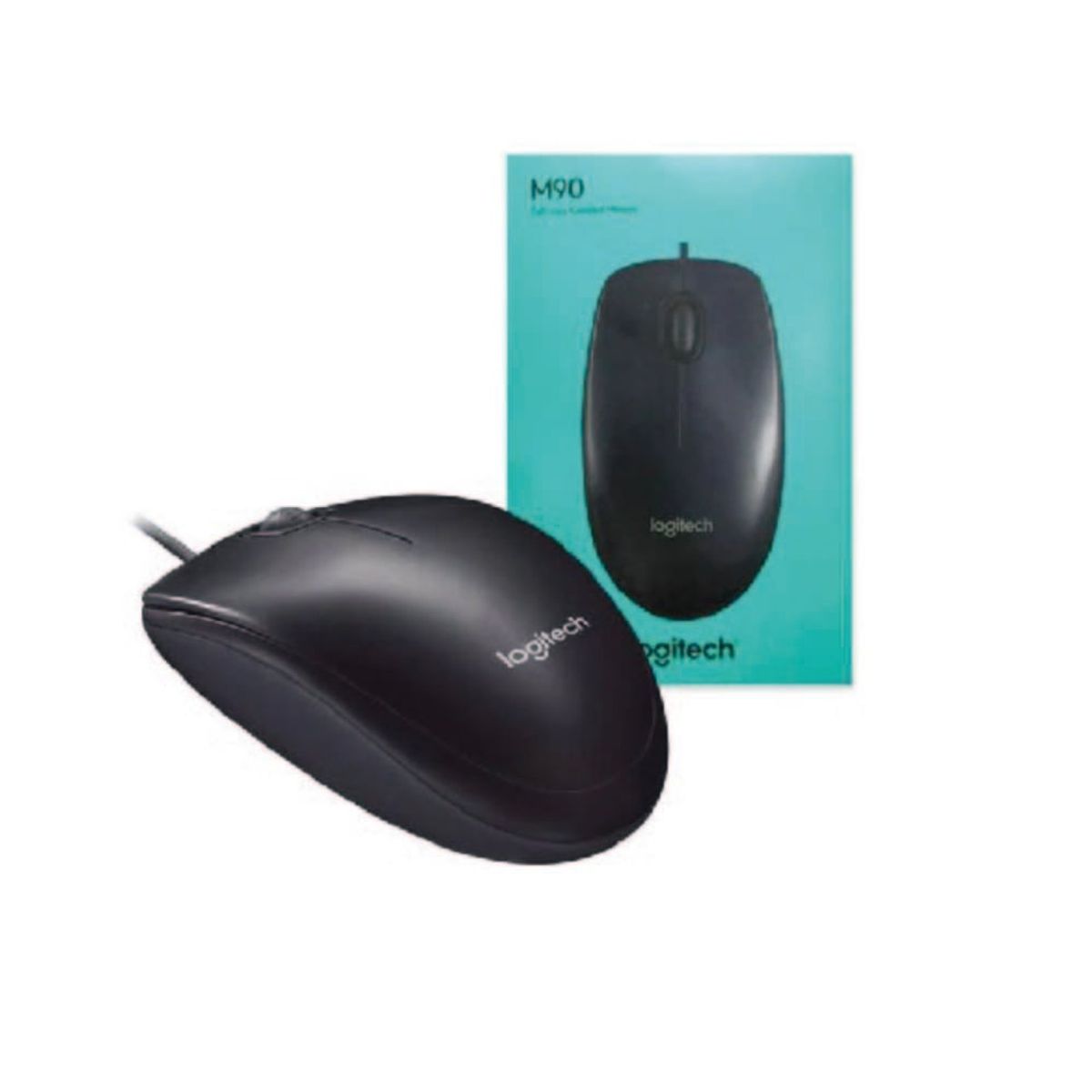 LOGITECH - Mouse Logitech M90 con Cable