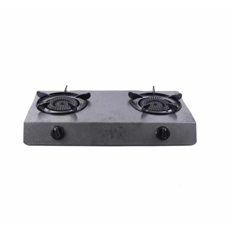 GENERICO - Cocina de Mesa 2 Hornillas Quemador Estufa de Gas