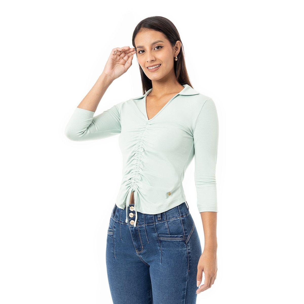 PIONIER - Polo Moda Jersey Full Lycra Mujer Alyvat Pionier