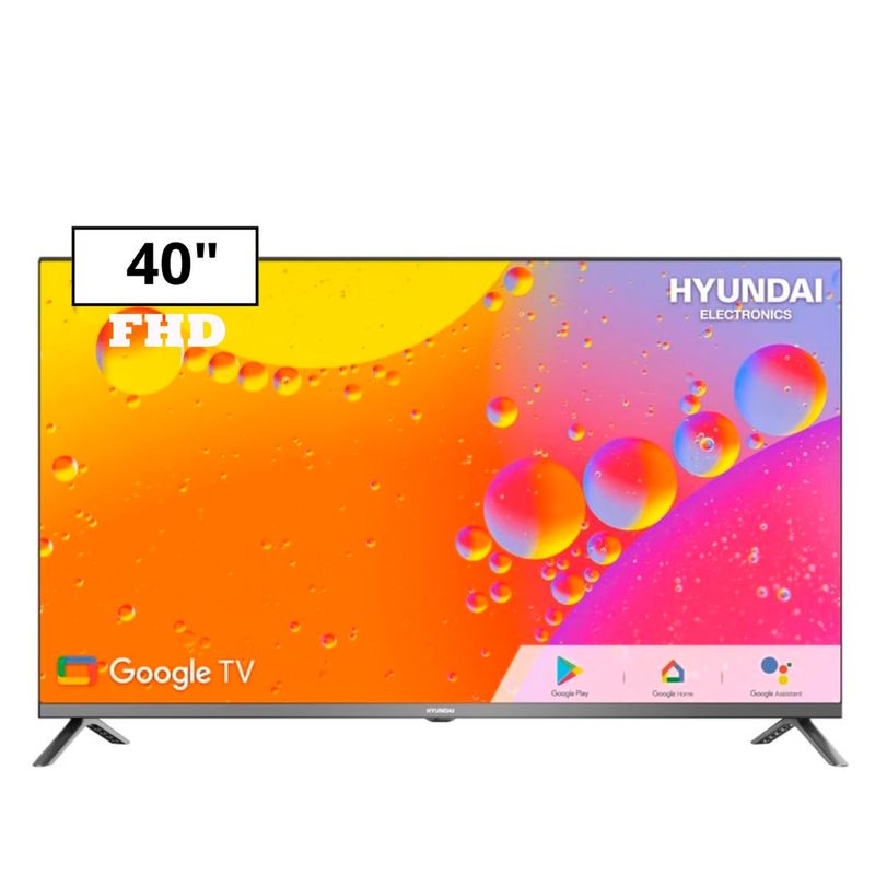 HYUNDAI - TELEVISOR HYUNDAI  40" FULL HD SMART TV GOOGLE TV HYLED4023GIM