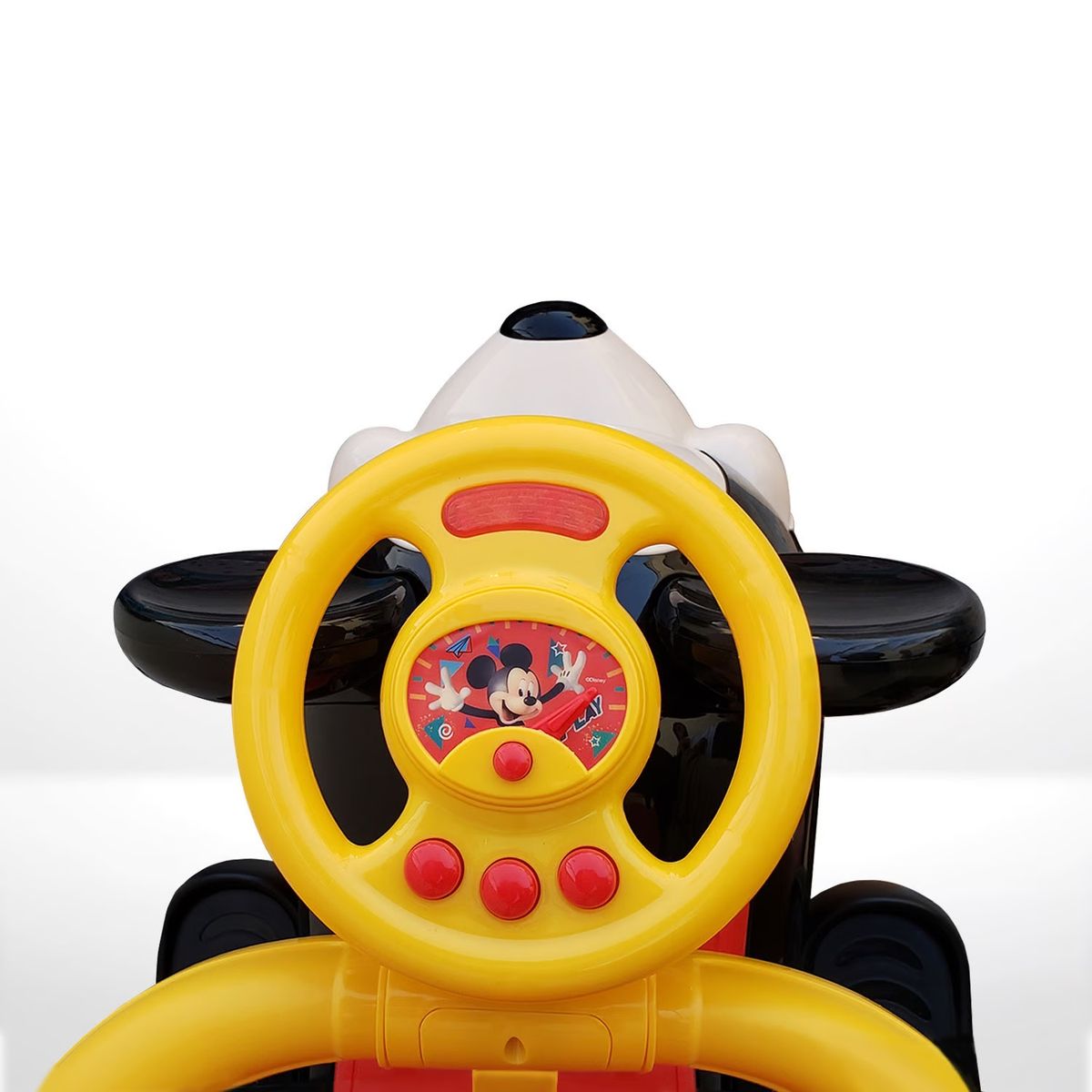 DISNEY BABY - Correpasillos guiador Mickey con Sombrilla 2 en 1 Disney Blue