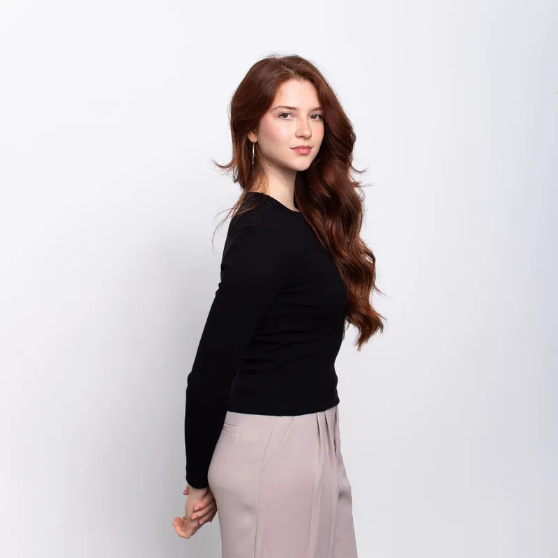 EVANIC - POLO RIB BASIC - EVANIC MUJER