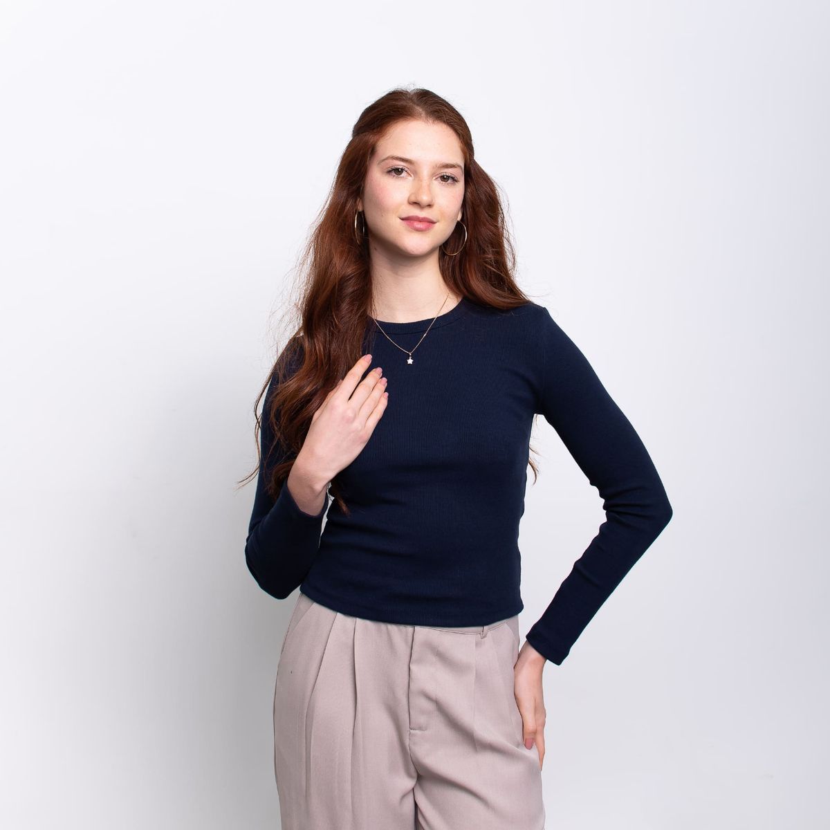 EVANIC - POLO RIB BASIC - EVANIC MUJER