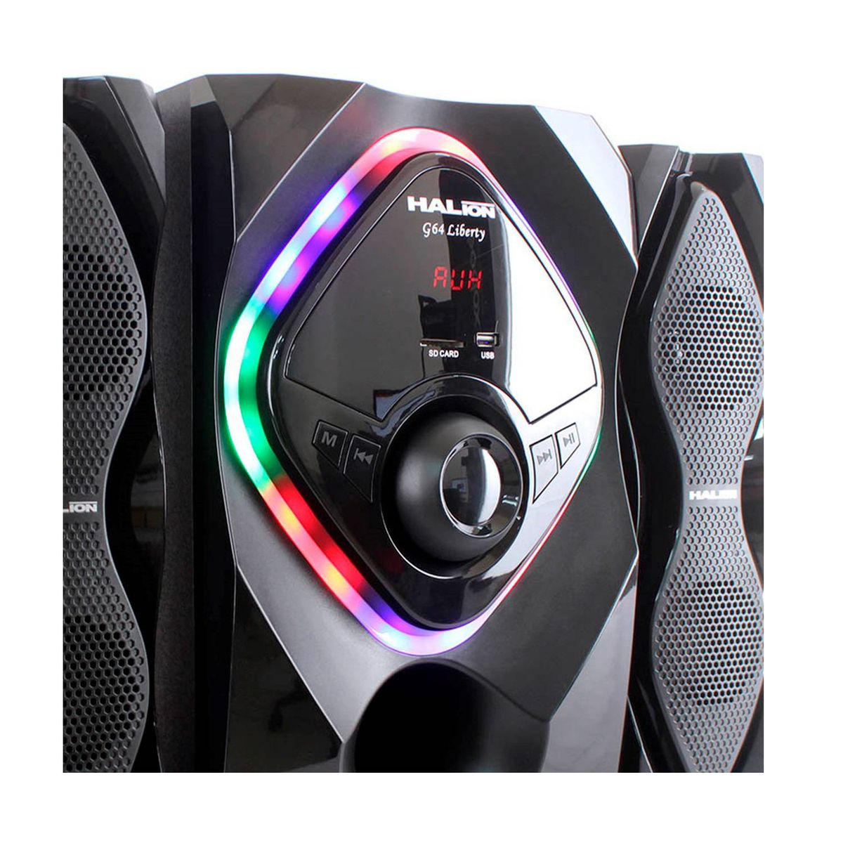 HALION - PARLANTES 2.1 HALION HA-G64 LIBERTY 150W