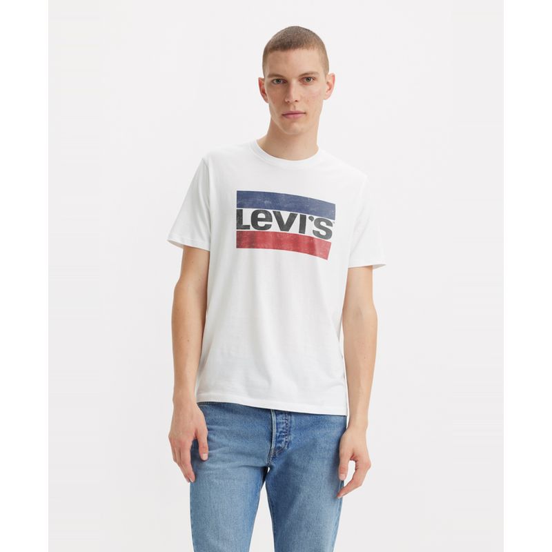 LEVIS - Polo Hombre Gráfica Blanco Levis