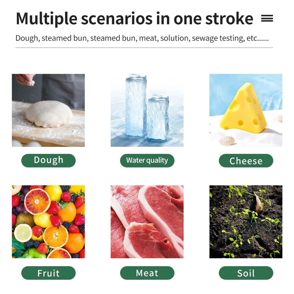 OEM - Medidor De Ph Cocina Peachimetro YY-1030 Intelligent Carne Queso