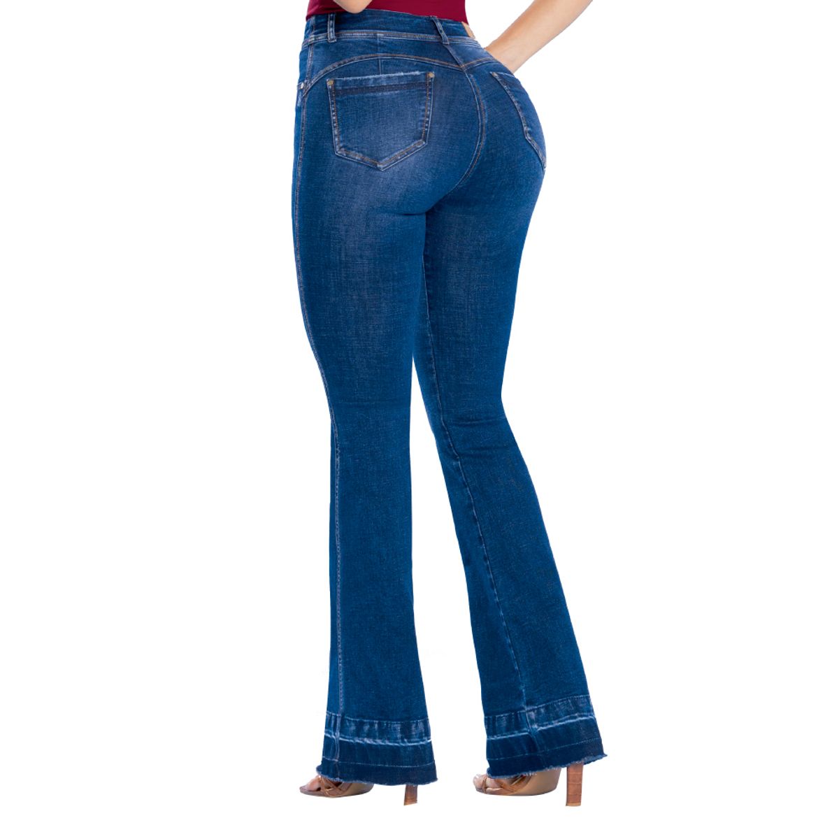TYT - jean semicampana denver tyT jeans índigo licrado azul oscuro