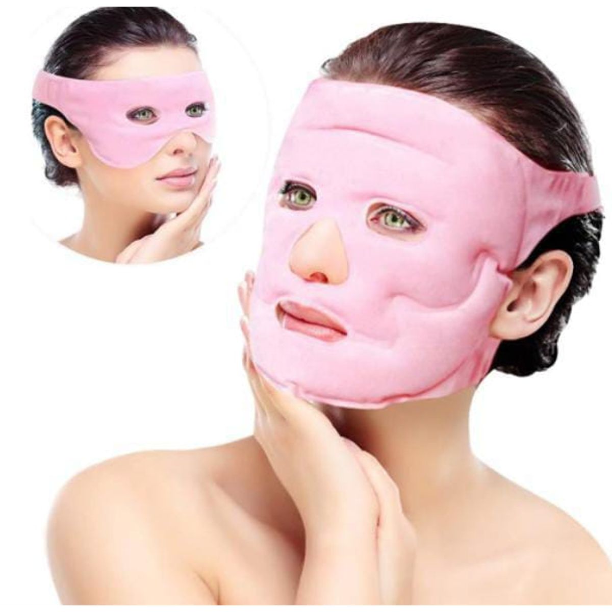 GENERICO - Pack mascarilla cara y mascarilla de ojos