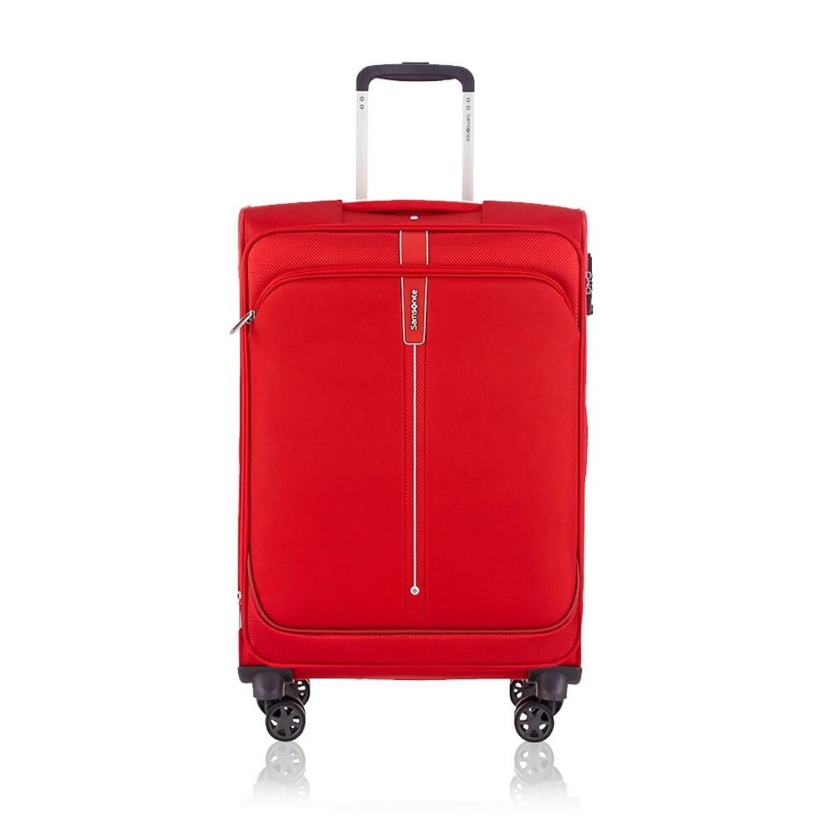 SAMSONITE - Maleta Blanda Popsoda Mediana Red