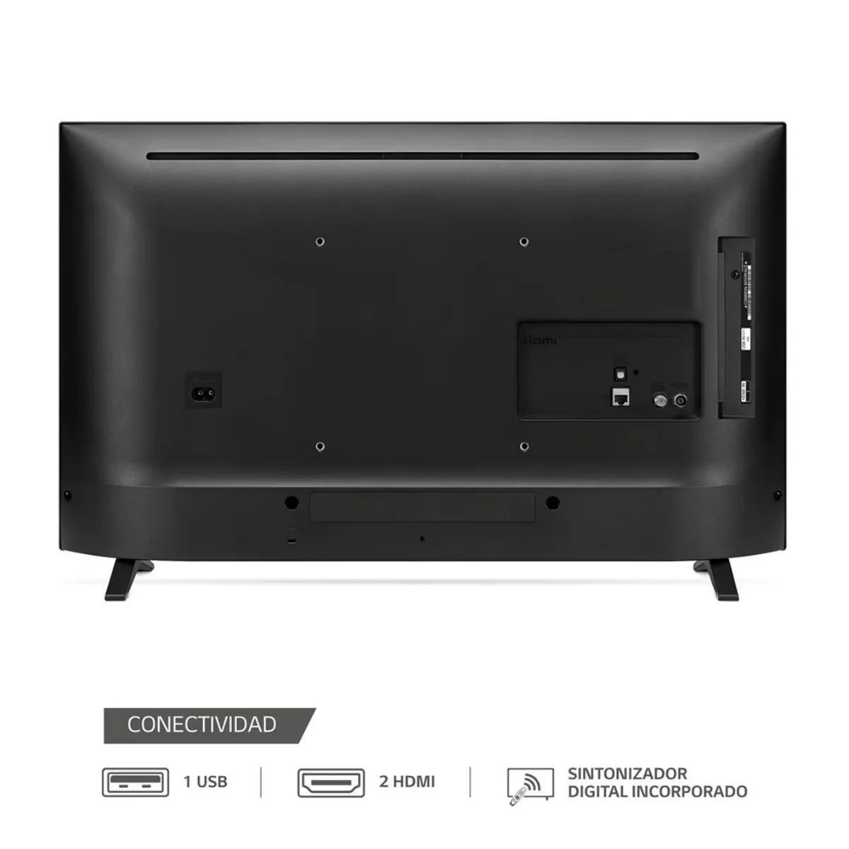 LG - Televisor LG LED Smart  32 TV HD con ThinQ AI 32LQ600BPSA.