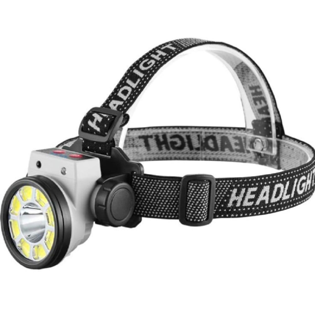 SEISA - Linterna de Cabeza LED con Sensor 5 Modos Linterna Frontal