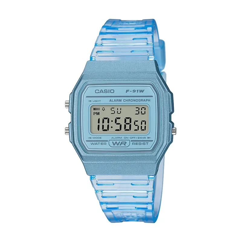 CASIO - RELOJ DIGITAL UNISEX F-91WS-2D CASIO