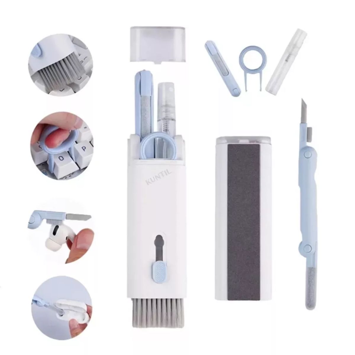 GENERICO - Kit Limpiador Multifuncional Portátil