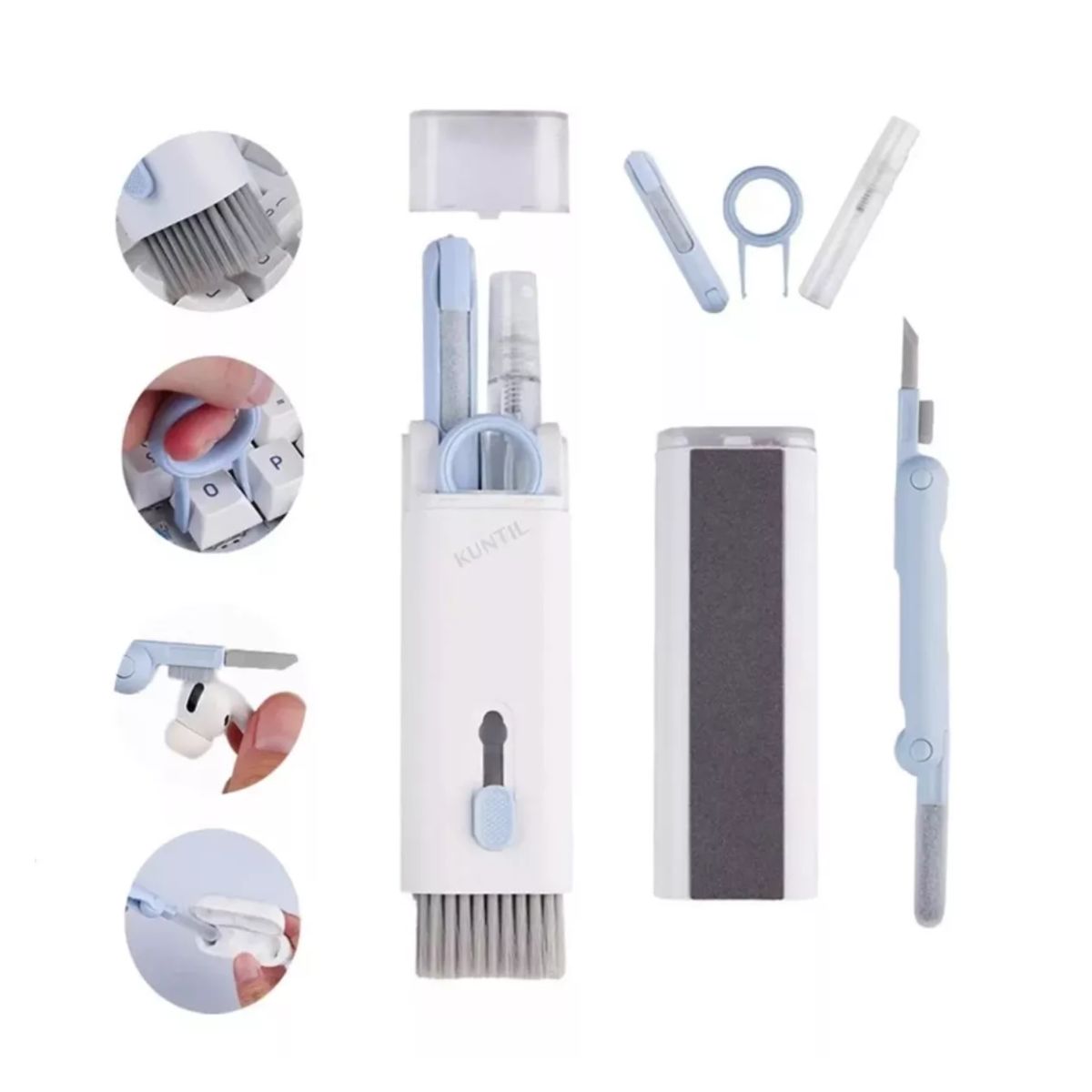 GENERICO - Kit Limpiador Multifuncional Portátil