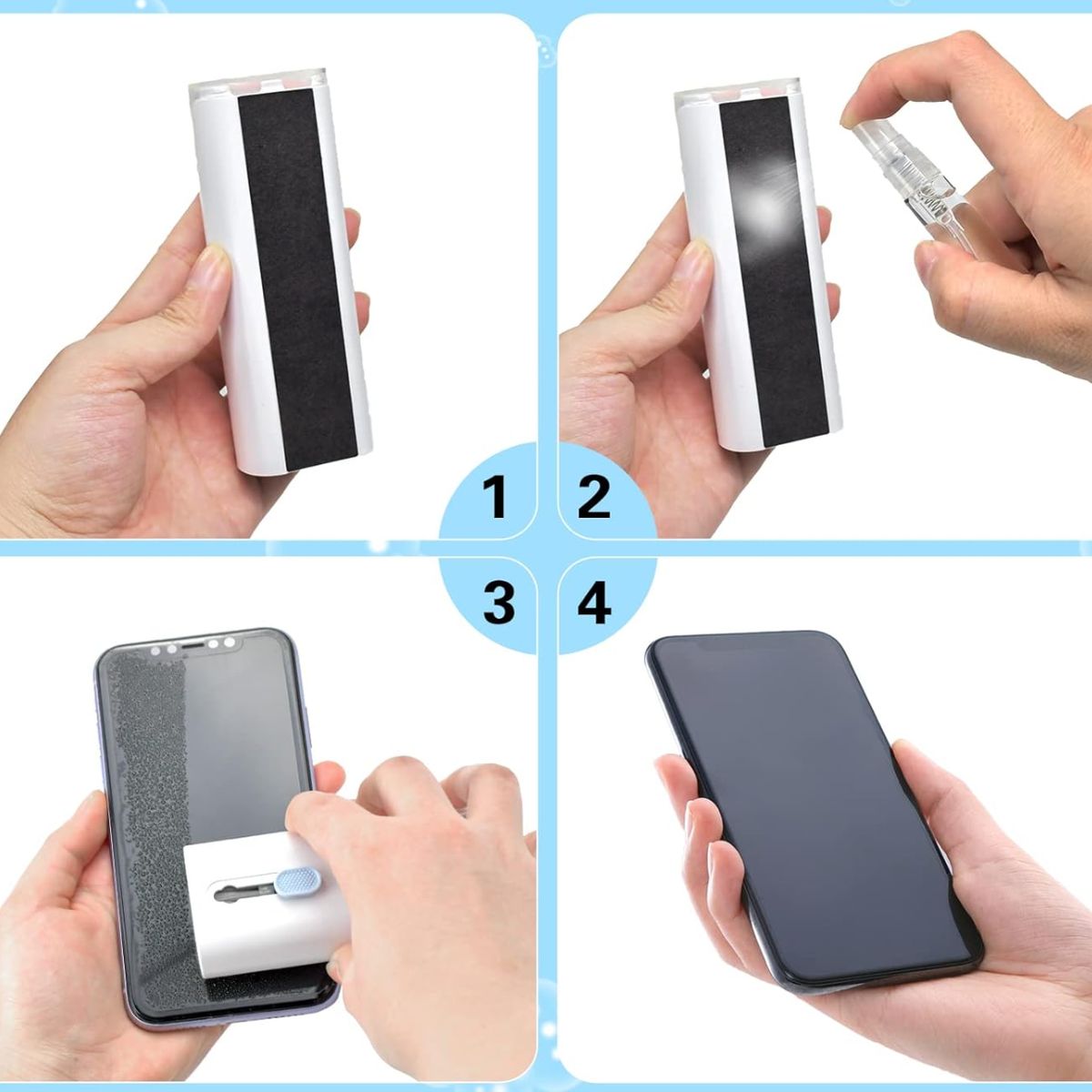 GENERICO - Kit Limpiador Multifuncional Portátil