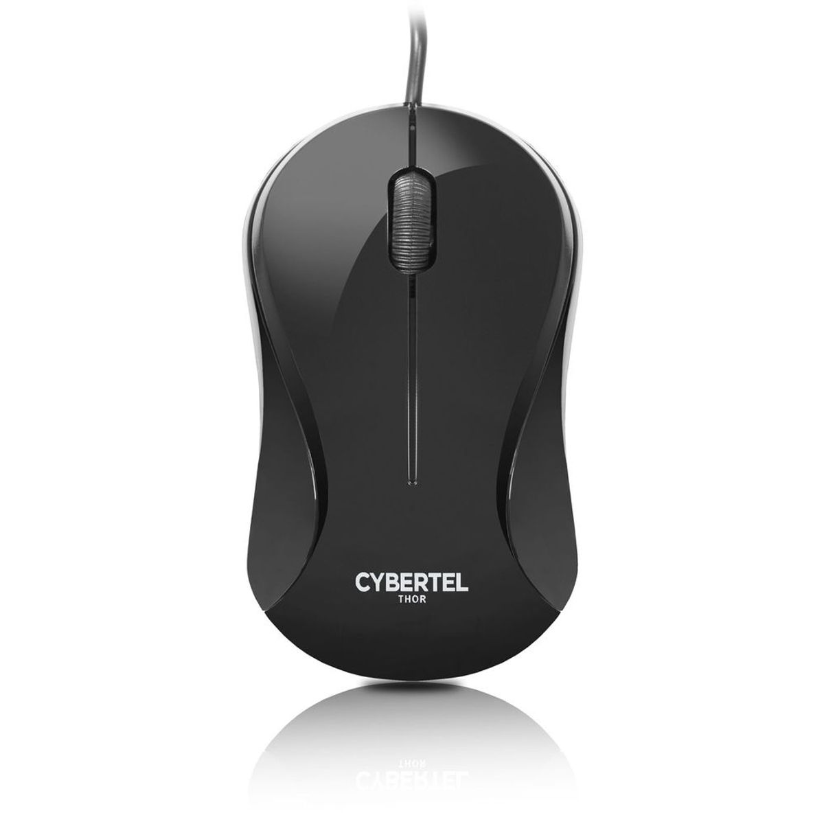 CYBERTEL - Mouse alámbrico Cybertel Thor Negro