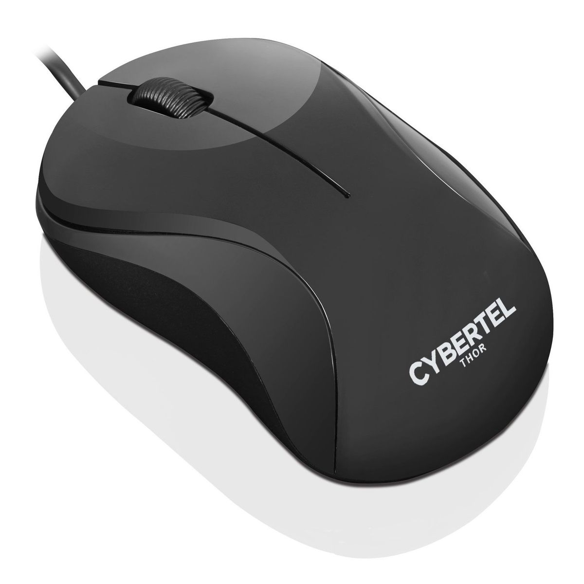 CYBERTEL - Mouse alámbrico Cybertel Thor Negro