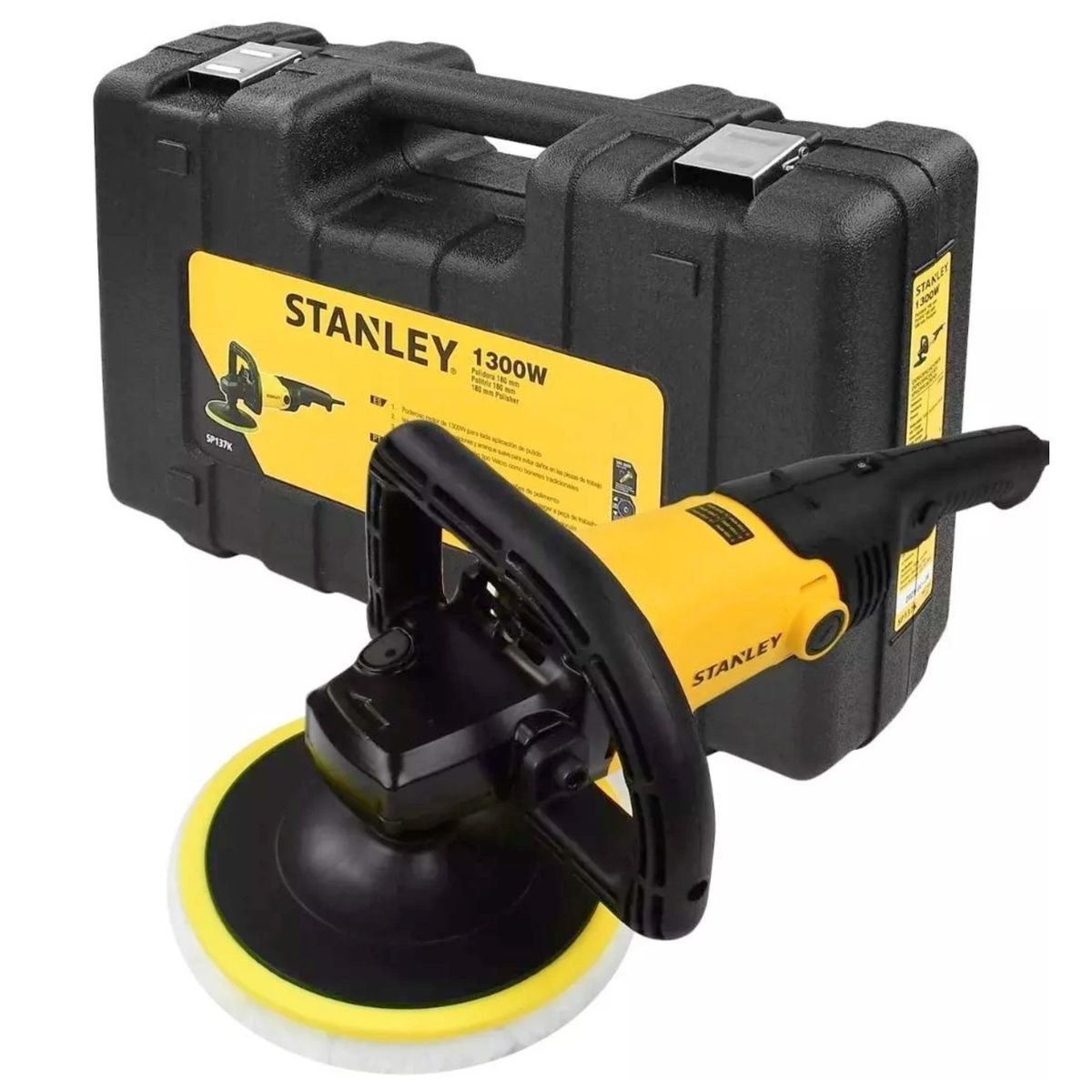 STANLEY - Pulidora ELECTRICA  PROFESIONAL 1300W  7 PLG Stanley