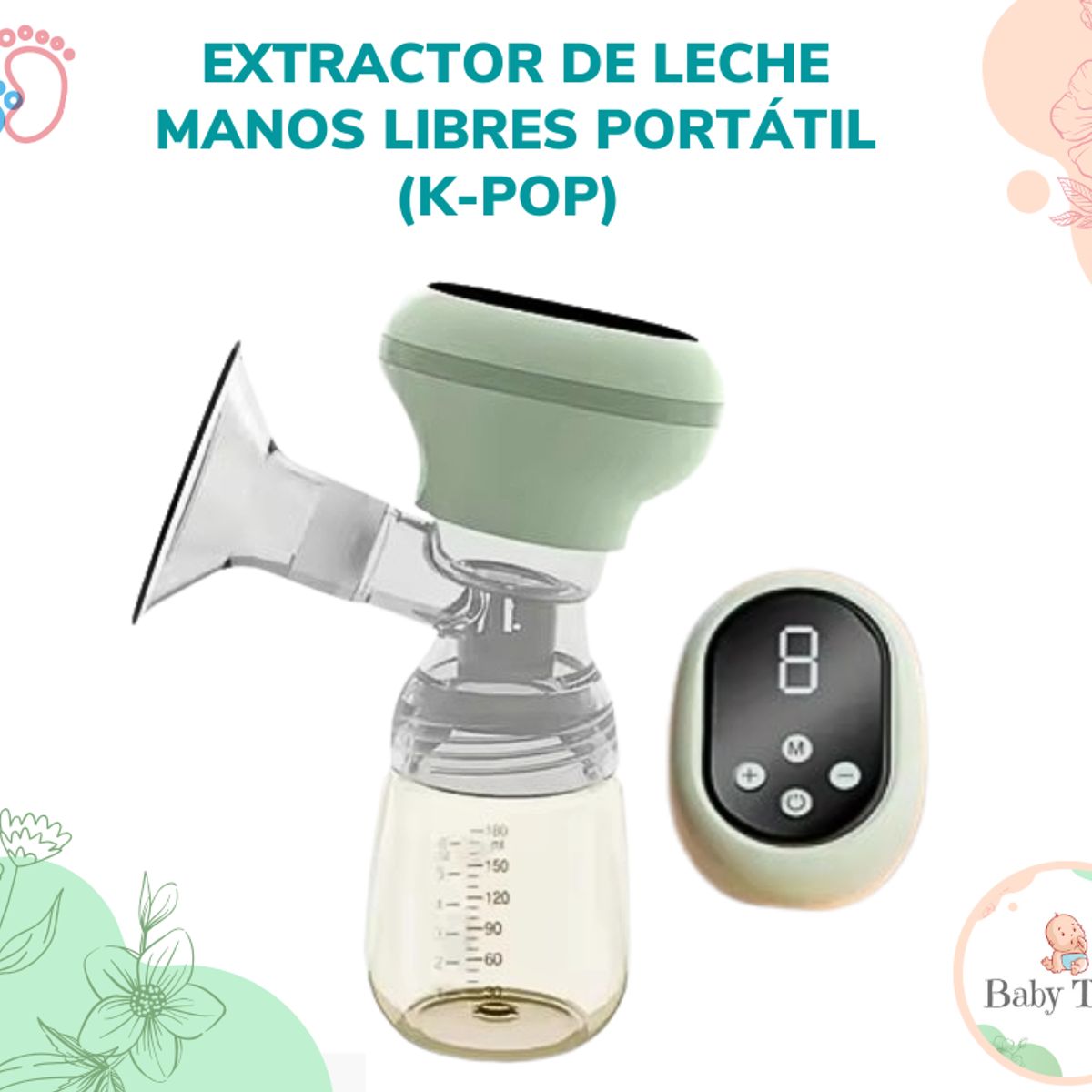 IMPORTADO MC - Extractor de leche todo en uno Manos libres Portátil K-Pop