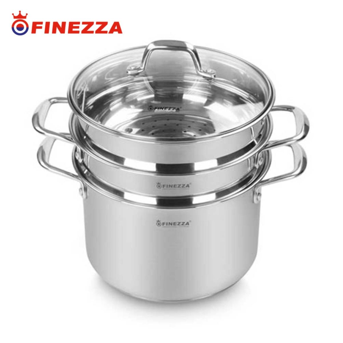 FINEZZA - Espaguetera FINEZZA FZ-0062SP Acero Inoxidable 6 Litros