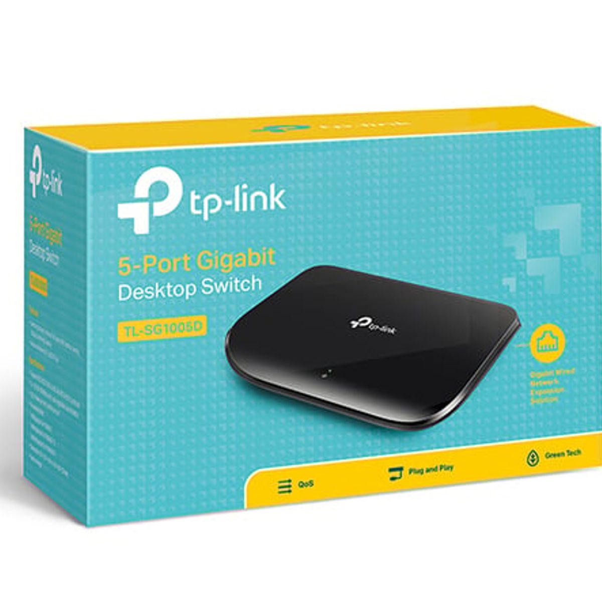 TP LINK - SwitchTplink TL-SG1005D De 5 Puertos De Escritorio
