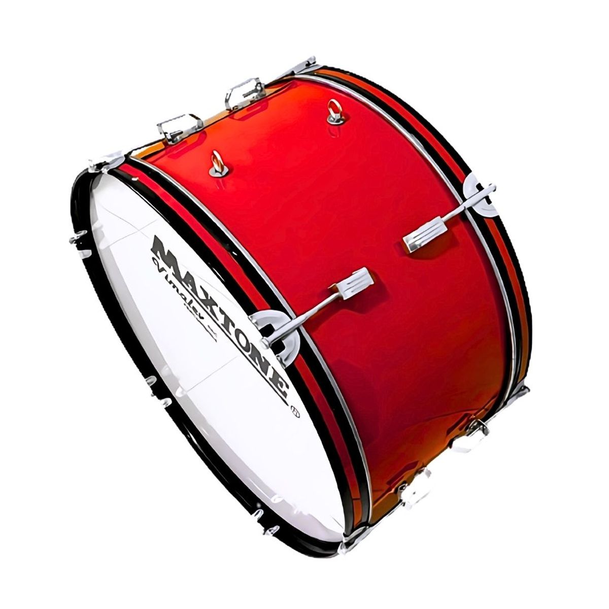 MAXTONE - Bombo 16” MAXTONE ROJO Potente para Bandas y Orquestas
