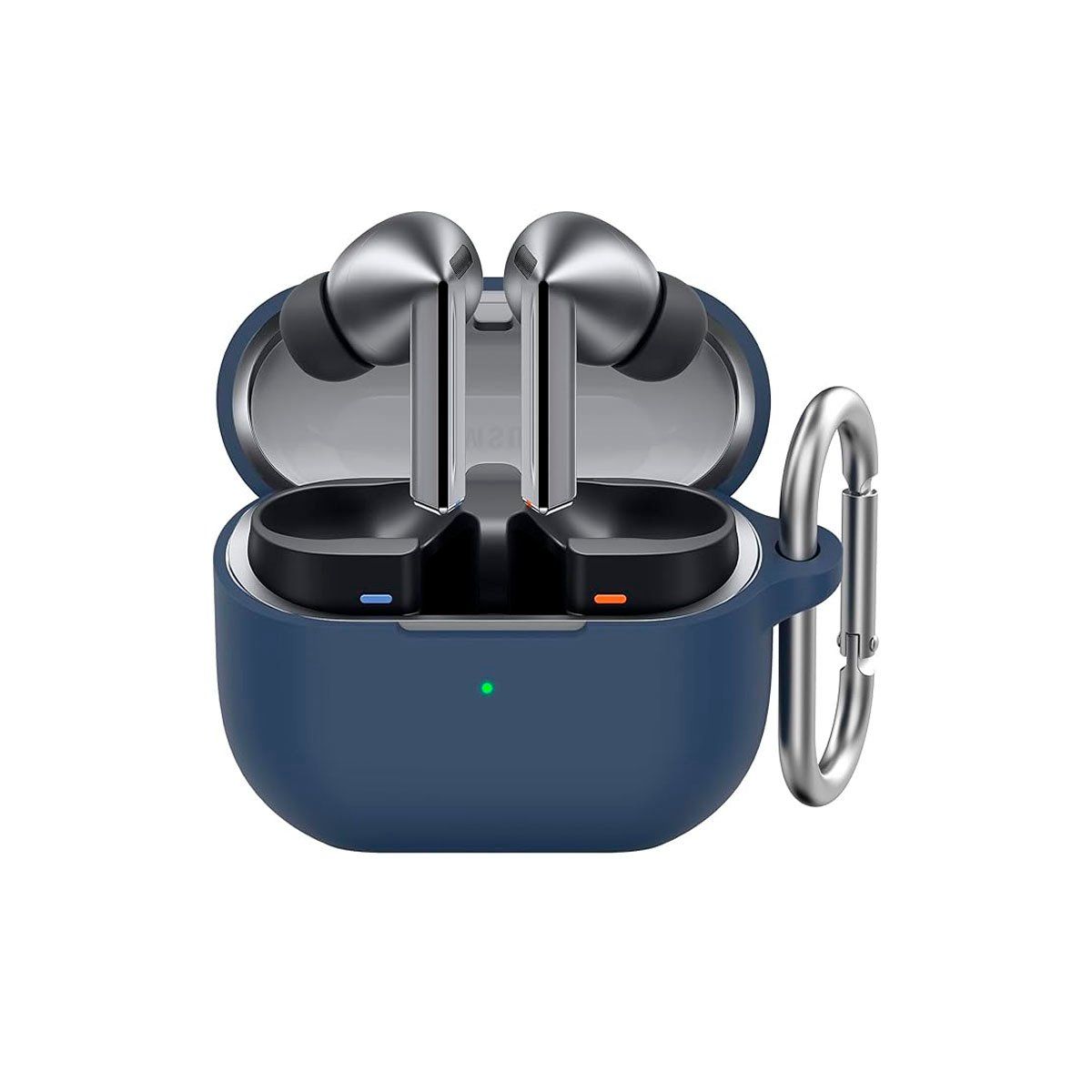 GENERICO - Funda de Silicona para Audífonos Samsung Buds 3 Pro Azul